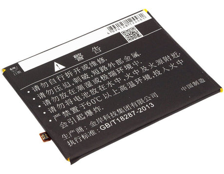 3.8V, Li-Polymer, 2500mAh, SmartPhone battery fits Coolpad, Cpld-380, Fengshang 3, Y803-9, 9.5Wh Mobile, SmartPhone Cameron Sino Technology Limited (Smartphone)