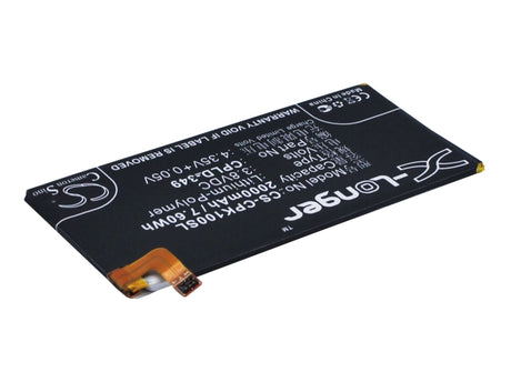 3.8V, Li-Polymer, 2000mAh, SmartPhone battery fits Coolpad, Cpld-349, Ivvi K1, Ivvi K1-nt, 7.6Wh Mobile, SmartPhone Cameron Sino Technology Limited (Suspended)