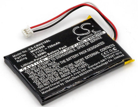 3.7V, Li-Polymer, 700mAh, Headset battery fits Opus, Corsair, Mh45908, Ca-9011127-na, Ca-9011136-ap, 2.59Wh Wireless Headset Cameron Sino Technology Limited