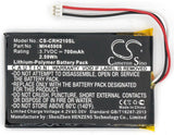 3.7V, Li-Polymer, 700mAh, Headset battery fits Opus, Corsair, Mh45908, Ca-9011127-na, Ca-9011136-ap, 2.59Wh Wireless Headset Cameron Sino Technology Limited