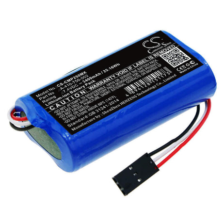 7.4V, Li-ion, 3400mAh, Medical battery fits Cosmed, A-410-750-002, Pony Fx Nta2531, 25.16Wh Medical Cameron Sino Technology Limited (Medical)