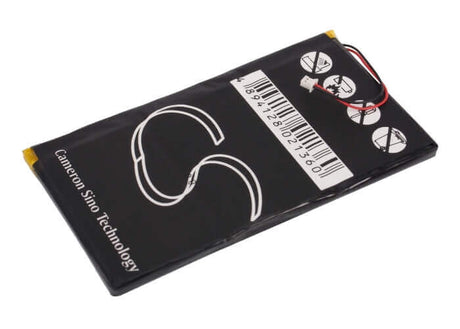 3.7V, Li-Polymer, 3600mAh, Media Player battery fits Cowon, Pmp A2 20gb, Pmp A2 30gb, 13.32Wh Media Player Cameron Sino Technology Limited