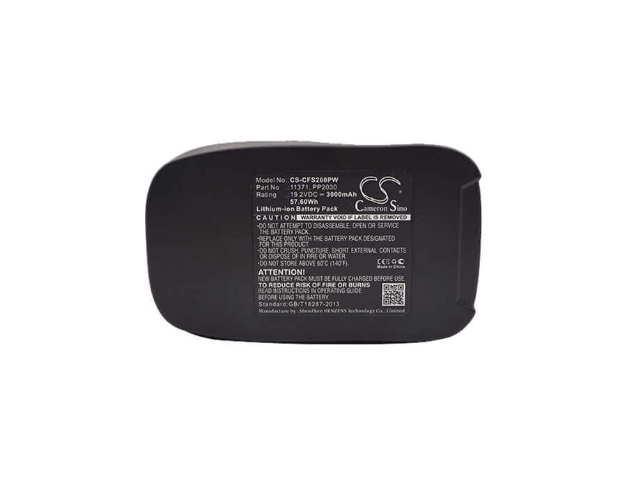 19.20V, Li-ion, 3000mAh, Power Tools battery fits Craftsman, 11371, 101260, 101540, 57.6Wh Power Tools Cameron Sino Technology Limited (Power Tools)