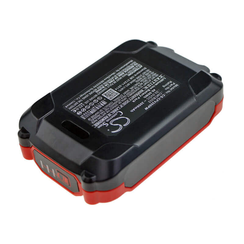 20.0V, Li-ion, 2000mAh, Power Tools battery fits Craftsman, Cmcb202, 16ga Straight Finish Nailer, 18ga Brad Nailer, 40Wh Power Tools Cameron Sino Technology Limited (Power Tools)