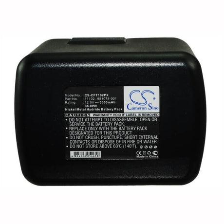 12.0V, Ni-MH, 3000mAh, Power Tools battery fits Craftsman, 11102, 315.22411, 315.22411, 36Wh Power Tools Cameron Sino Technology Limited (Power Tools)