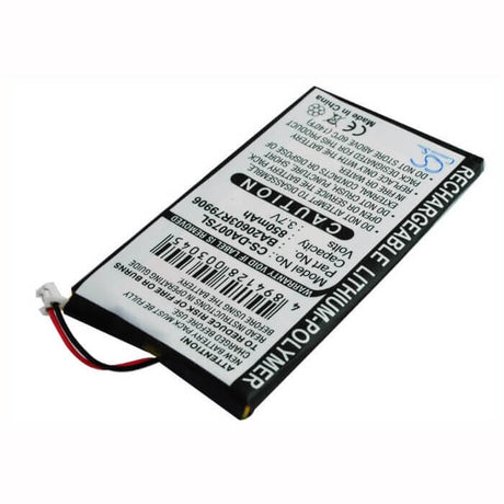 3.7V, Li-Polymer, 850mAh, Media Player battery fits Creative, Ba20603r79906, Zen Neeon, Zen Neeon 2, 3.15Wh Media Player Cameron Sino Technology Limited