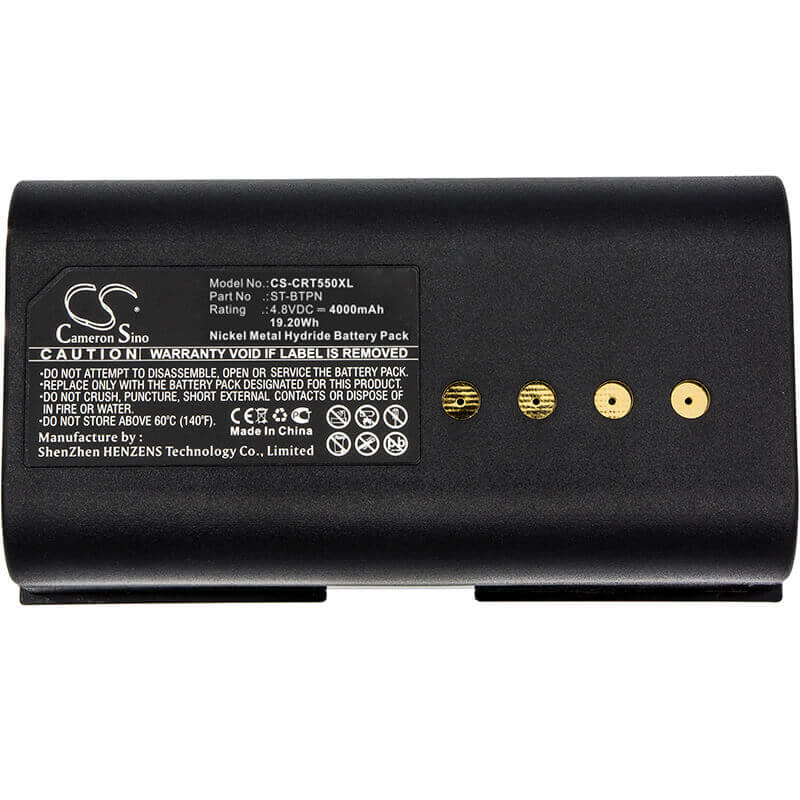 4.8V, Ni-MH, 4000mAh, Remote Control battery fits Crestron, Smartouch 1550, Smartouch 1700, St-1500c, 19.2Wh Remote Control Cameron Sino Technology Limited