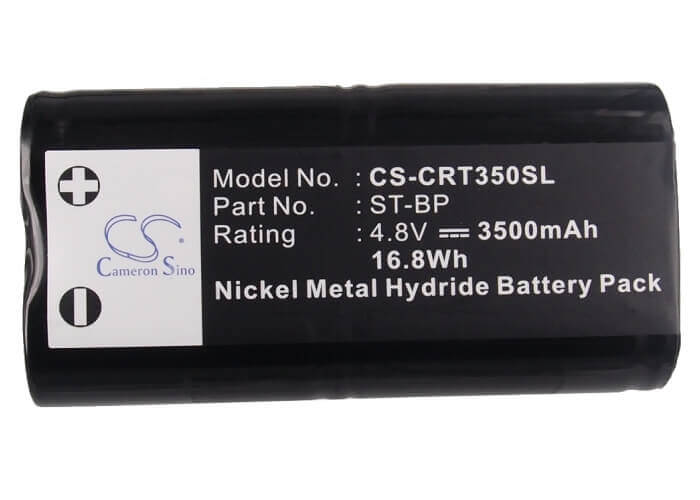 4.8V, Ni-MH, 3500mAh, Remote Control battery fits Crestron, St-1500, St-1550c, Stx-1600, 16.8Wh Remote Control Cameron Sino Technology Limited