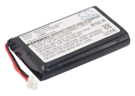 3.7V, Li-ion, 1700mAh, Remote Control battery fits Crestron, A0356, Tpmc-4xg, Tpmc-4xg Touchpanel, 6.29Wh Remote Control Cameron Sino Technology Limited