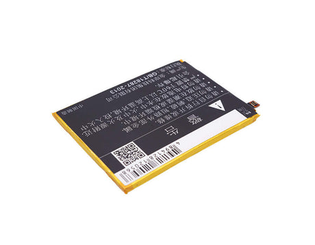 3.85V, Li-Polymer, 3400mAh, SmartPhone battery fits Metropcs, Cricket, Zte, Li3934t44p8h876744, Grand X Max 2, 13.09Wh Mobile, SmartPhone Cameron Sino Technology Limited (Smartphone)