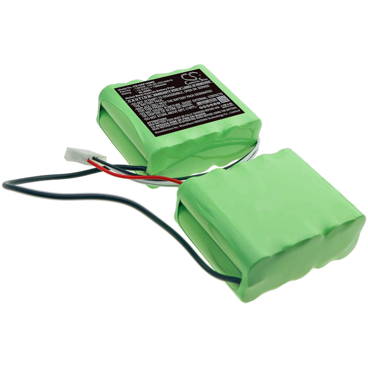 12.0V, Ni-MH, 7200mAh, Medical battery fits Criticon, 120239, Dinamap Pro 1000, Type Ms633177k, 86.40Wh Medical Cameron Sino Technology Limited (Medical)