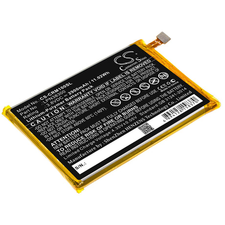 3.8V, Li-Polymer, 2900mAh, SmartPhone battery fits Crosscall, Lpn38300, Trekker M1, 11.02Wh Mobile, SmartPhone Cameron Sino Technology Limited (Smartphone)