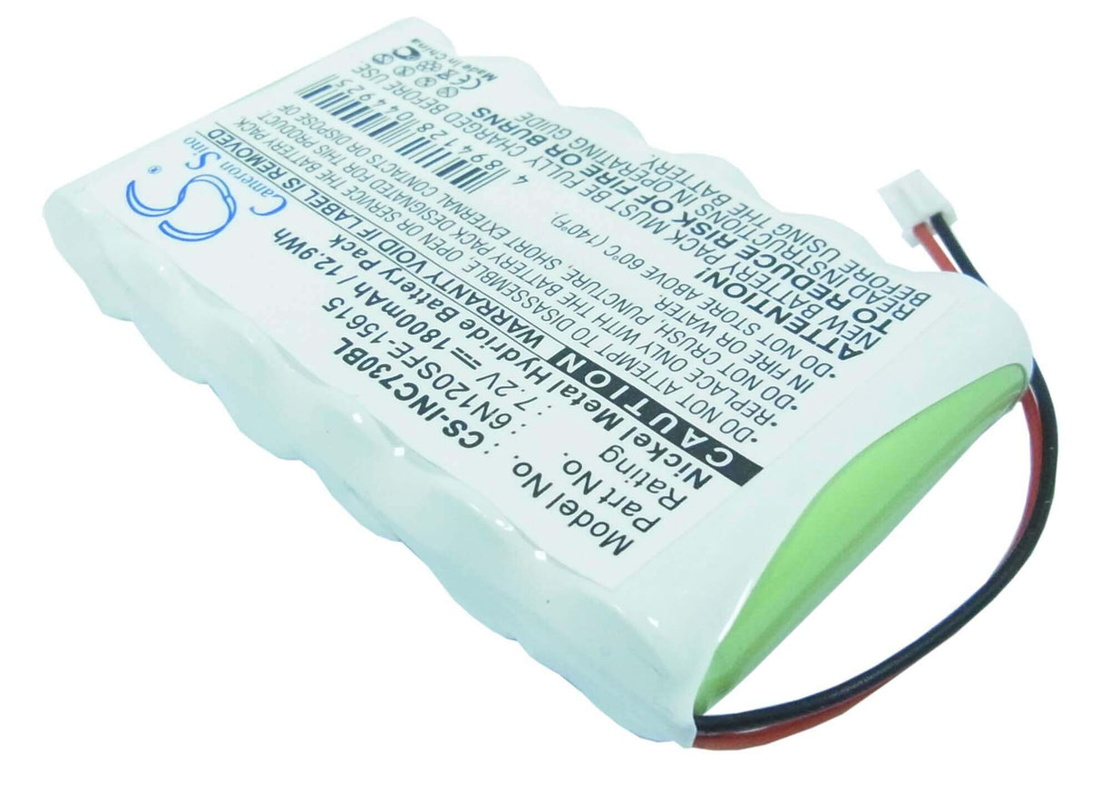 7.2V, Ni-MH, 1800mAh, Payment Terminal battery fits Dassault, Ingenico, 730, 770, 12.9Wh Payment Terminal Cameron Sino Technology Limited