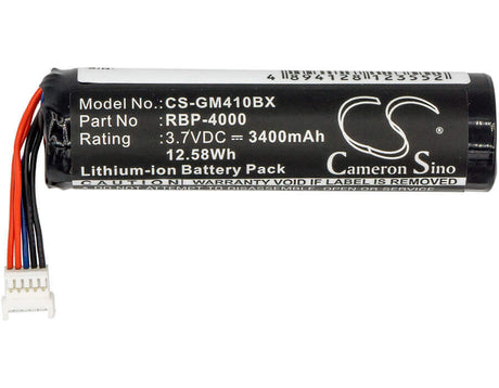 Barcode Scanner Battery For Datalogic, Gbt4400, Gbt4430, Gm4100, Gm4100-bk-433mhz 3.7v, 3400mah - 12.58wh Barcode Scanner Cameron Sino Technology Limited