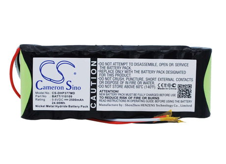 9.6V, Ni-MH, 2500mAh, Medical battery fits Datex Ohmeda, 120109, Pulse Oximeter Biox 3770, Pulse Oximeter Biox 3775, 24.0Wh Medical Cameron Sino Technology Limited (Medical)