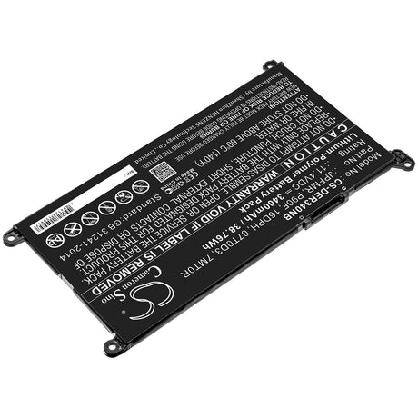 Notebook Battery For Dell, Chromebook 3400, Chromebook 5488, Chromebook 5493 11.4v, 3400mah - 38.76wh Notebook, Laptop Cameron Sino Technology Limited