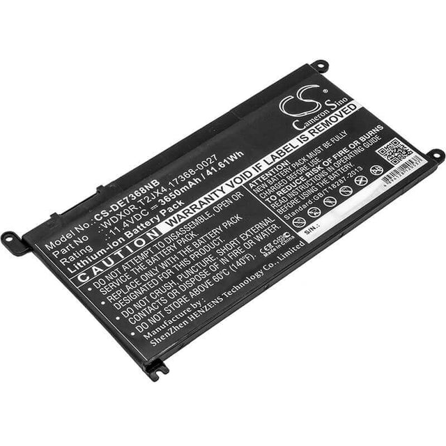 Battery For Dell Ins 13mf Pro-d1708ts, Ins 13mf Pro-d1508ts 11.4v, 3650mah - 41.61wh Notebook, Laptop Cameron Sino Technology Limited