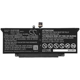 Battery For Dell, H0dn8, H0dn8+qq2-01024, Latitude 7000 7410 14" Touchscreen 2 In 1 7.6v, 6400mah - 48.64wh Notebook, Laptop Cameron Sino Technology Limited   