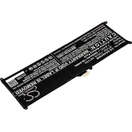 Battery For Dell, Latitude 12 7275, Latitude 12 E7275, Xps 12 7.6v, 3900mah - 29.64wh Notebook, Laptop Cameron Sino Technology Limited   