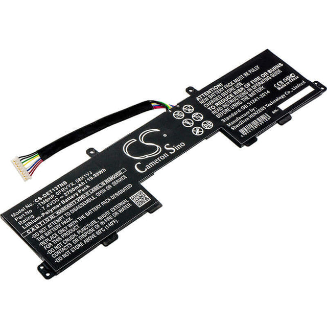 Battery For Dell, Latitude 13 7350,, 7.4v, 2700mah - 19.98wh Notebook, Laptop Cameron Sino Technology Limited