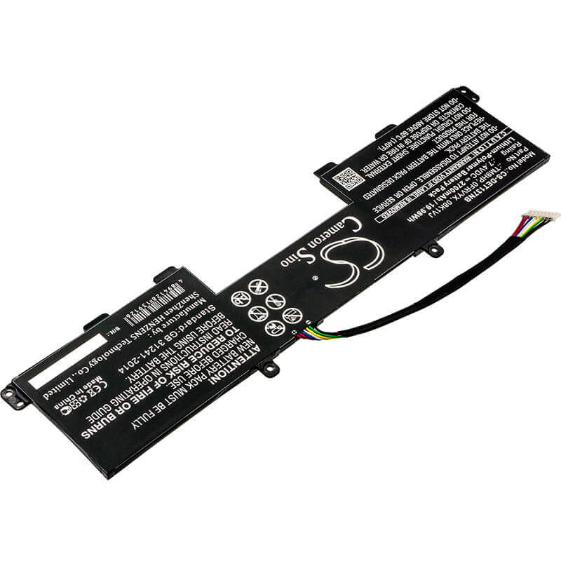 Battery For Dell, Latitude 13 7350,, 7.4v, 2700mah - 19.98wh Notebook, Laptop Cameron Sino Technology Limited