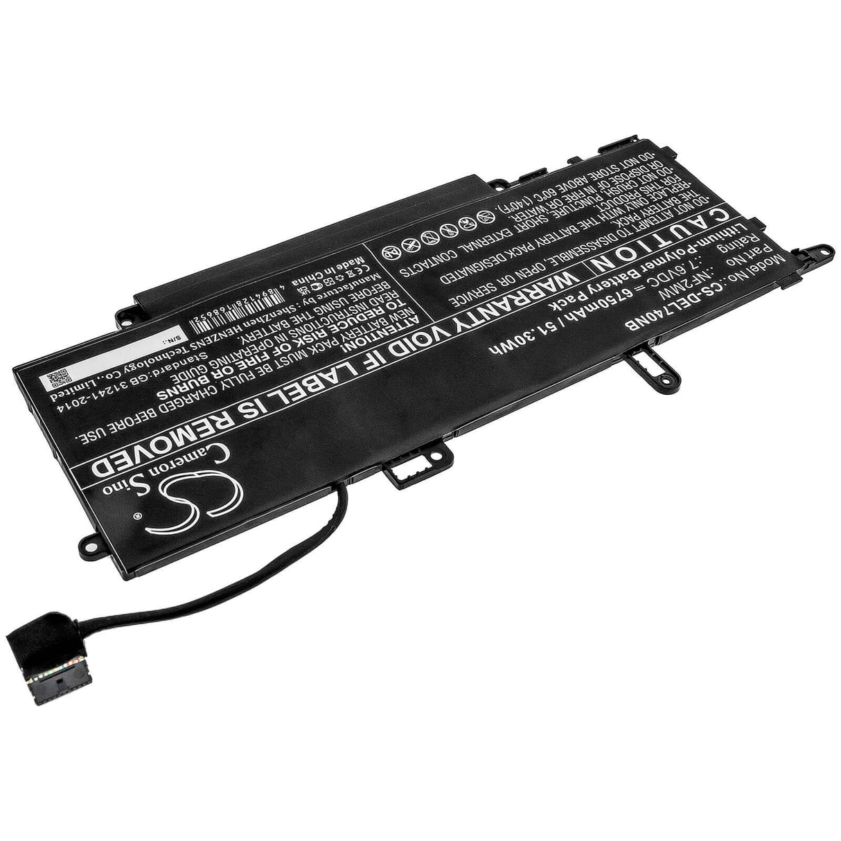 Battery For Dell, Latitude 7310 2-in-1, Latitude 7400 2-in-1, Latitude 7410 2-in-1 7.6v, 6750mah - 51.30wh Notebook, Laptop Cameron Sino Technology Limited   