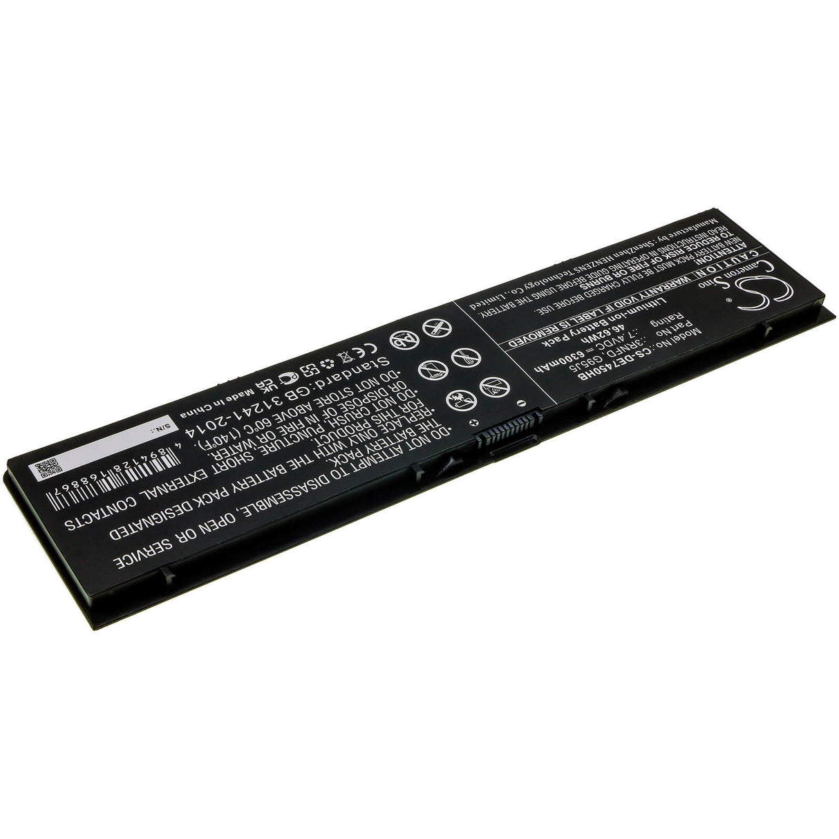 Notebook Battery For Dell, Latitude E7250, Latitude E7440, Latitude E7450 7.4v, 6300mah - 46.62wh Notebook, Laptop Cameron Sino Technology Limited