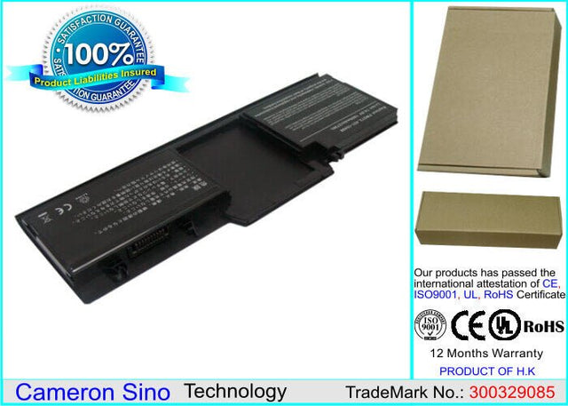 Battery For Dell, Latitude Xt Tablet Pc 14.8v, 1800mah - 26.64wh Batteries for Electronics Cameron Sino Technology Limited (Suspended)