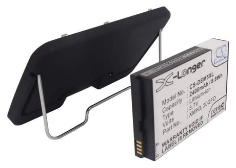 3.7V, Li-ion, 2400mAh, SmartPhone battery fits Dell, 20qfo, Mini 5, Streak, 8.88Wh Mobile, SmartPhone Cameron Sino Technology Limited (Suspended)