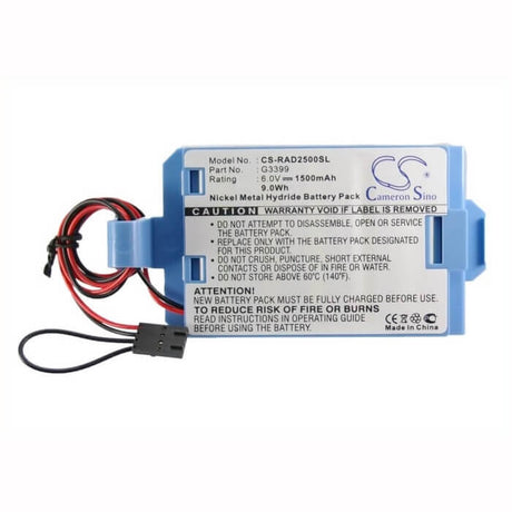 6.0V, Ni-MH, 1500mAh, RAID Controller battery fits Dell, 14gnx, Poweredge 1750, Poweredge 2450, 9Wh RAID Controller Cameron Sino Technology Limited