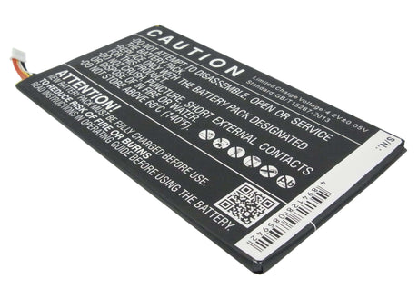 3.7V, Li-Polymer, 4100mAH, Tablet battery fits Dell, 0cjp38, Venue 7, Venue 7 3740, 15.17Wh Tablet Cameron Sino Technology Limited
