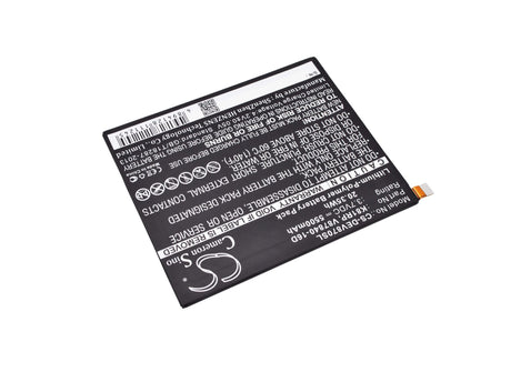 3.7V, Li-Polymer, 5500mAh, Tablet battery fits Dell, 05pd40, V87840-16d, Venue 8 7000, 20.35Wh Tablet Cameron Sino Technology Limited