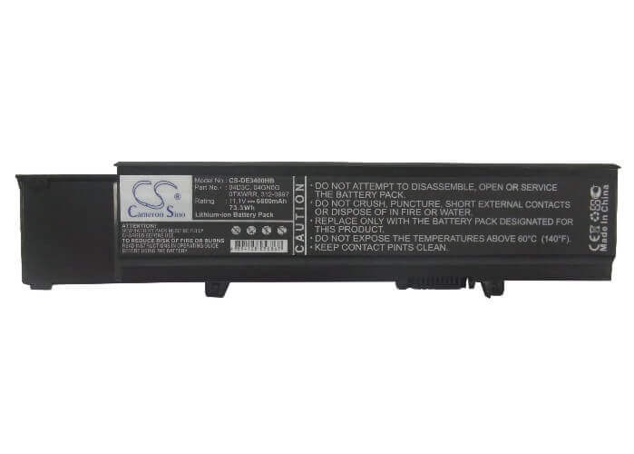 Battery For Dell Vostro 3400, Vostro 3500, Vostro 3700 11.1v, 6600mah - 73.26wh Notebook, Laptop Cameron Sino Technology Limited (Suspended)
