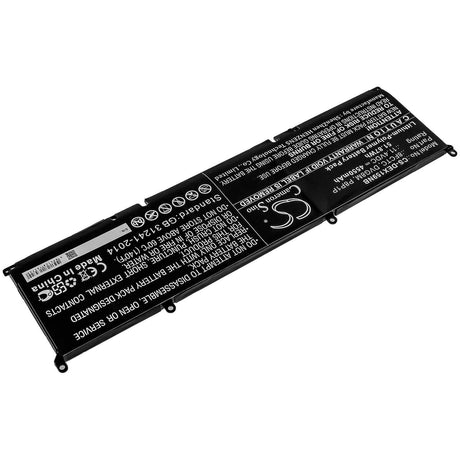 Notebook Battery For Dell, Xps 15 9500, Xps 15-9500-r1505s, 11.4v, 4550mah - 51.87wh Notebook, Laptop Cameron Sino Technology Limited