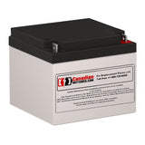 Batterie pour Deltec 2056c-2 UPS, 1 x 12v, 26ah - 312wh Batteries UPS Gamme CB