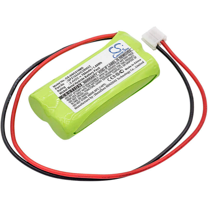 2.4V, Ni-MH, 700mAh, Medical battery fits Dssb, Bingo, Dentsply, Gp210aahc2bmxz, Pro B-31, 1.68Wh Medical Cameron Sino Technology Limited (Medical)