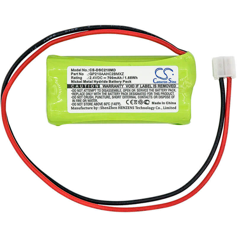 2.4V, Ni-MH, 700mAh, Medical battery fits Dssb, Bingo, Dentsply, Gp210aahc2bmxz, Pro B-31, 1.68Wh Medical Cameron Sino Technology Limited (Medical)