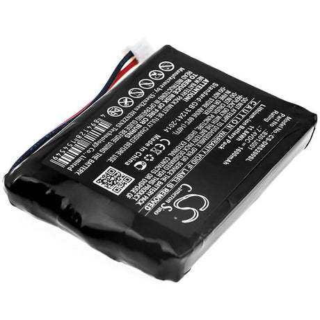 7.4V, Li-ion, 1600mAh, Equipment battery fits Deviser, B201j001, DS2000, Ds2000a, 11.84Wh Equipment, Survey, Test Cameron Sino Technology Limited