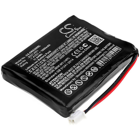 7.4V, Li-ion, 1600mAh, Equipment battery fits Deviser, B201j001, DS2000, Ds2000a, 11.84Wh Equipment, Survey, Test Cameron Sino Technology Limited