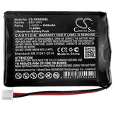 7.4V, Li-ion, 1600mAh, Equipment battery fits Deviser, B201j001, DS2000, Ds2000a, 11.84Wh Equipment, Survey, Test Cameron Sino Technology Limited