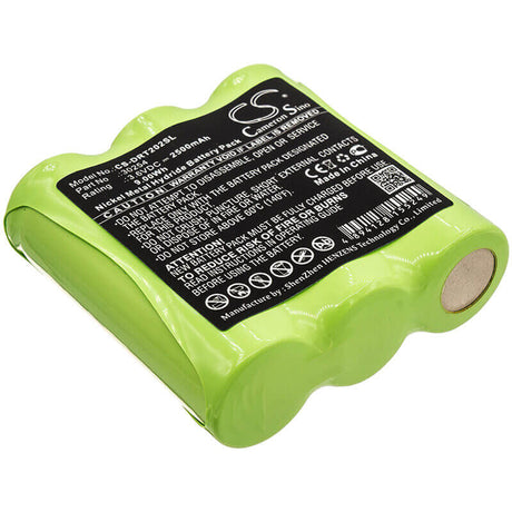 3.6V, Ni-MH, 2500mAh, Equipment battery fits Teletronik, Deviser, 30254, DS2002, Ds2002h, 9Wh Equipment, Survey, Test Cameron Sino Technology Limited