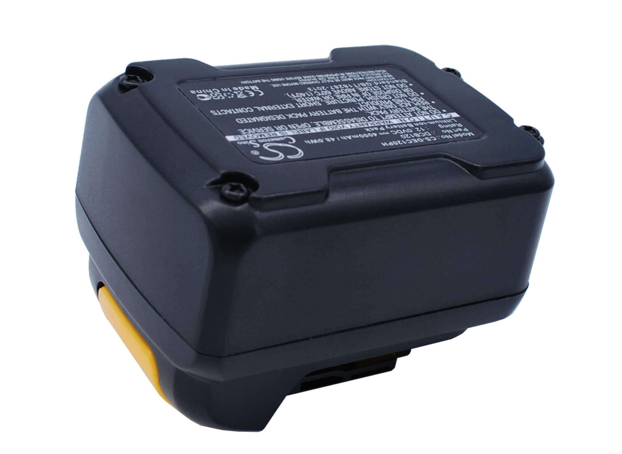 12.0V, Li-ion, 4000mAh, Power Tools battery fits Dewalt, Dcb102, 120v Max, 12v Max Li-ion, 48Wh Power Tools Cameron Sino Technology Limited (Power Tools)