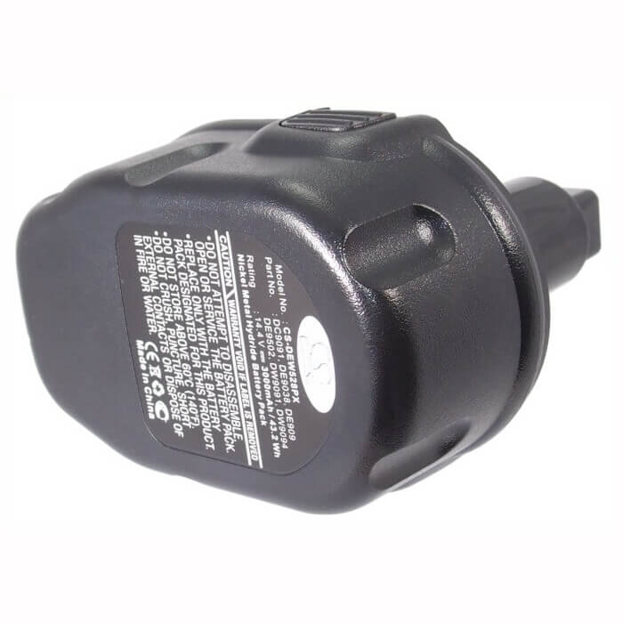 14.4V, Ni-MH, 3000mAh, Power Tools battery fits Dewalt, (V2), 152250-27, Dc528 Flashlight, Dc551ka, 43.2Wh Power Tools Cameron Sino Technology Limited (Power Tools)