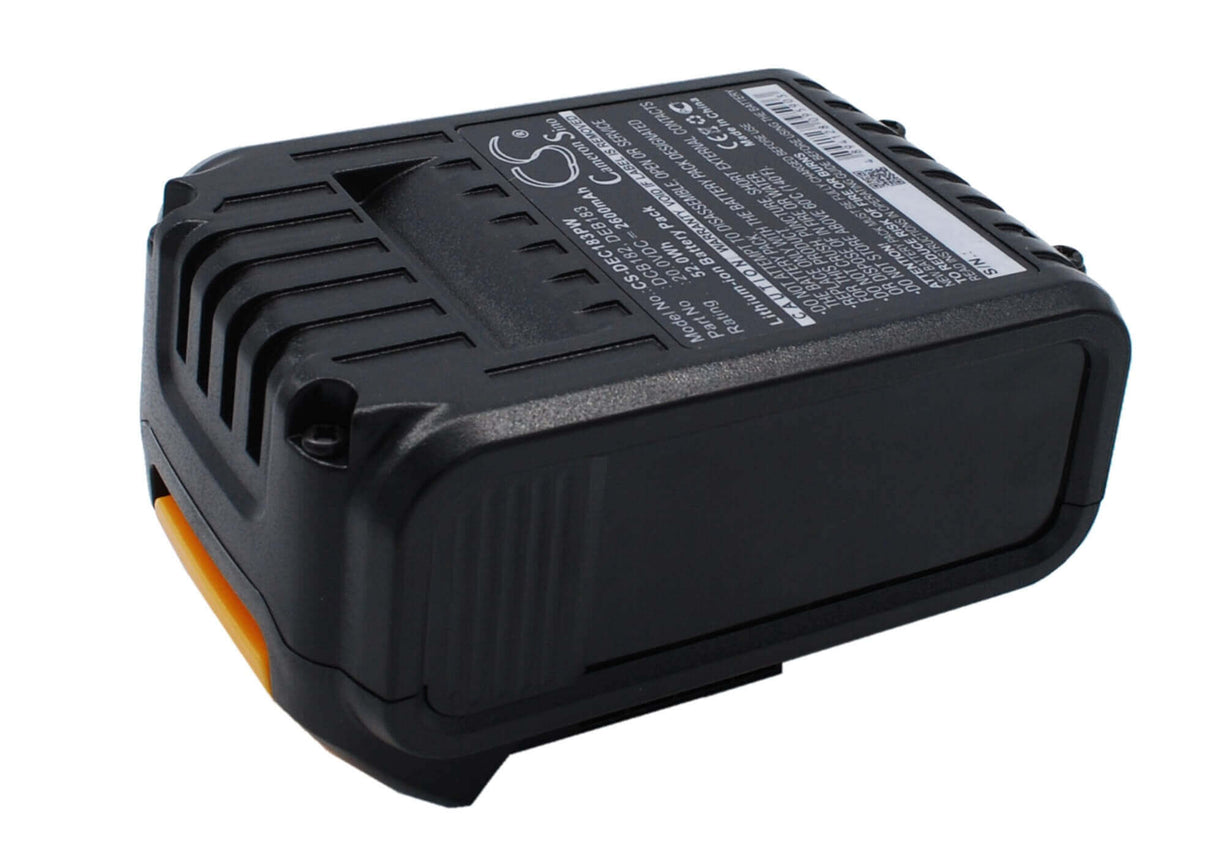 20.0V, Li-ion, 2600mAh, Power Tools battery fits Dewalt, Dcb102, 120v Max, 12v Max Li-ion, 52Wh Power Tools Cameron Sino Technology Limited (Power Tools)