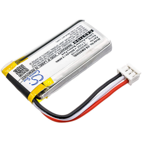 3.7V, Li-Polymer, 800mAh, GPS battery fits Digital Matter, Gk2553301125, G52 Solar, G52s, 2.96Wh GPS, Navigator Cameron Sino Technology Limited