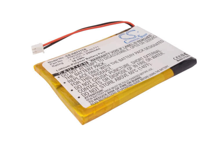 7.4V, Li-Polymer, 2500mAh, DVB-T battery fits Haier, Digital Prisim, Cp-hlt71, A1710130, Atsc710, 18.5Wh DVB-T Cameron Sino Technology Limited