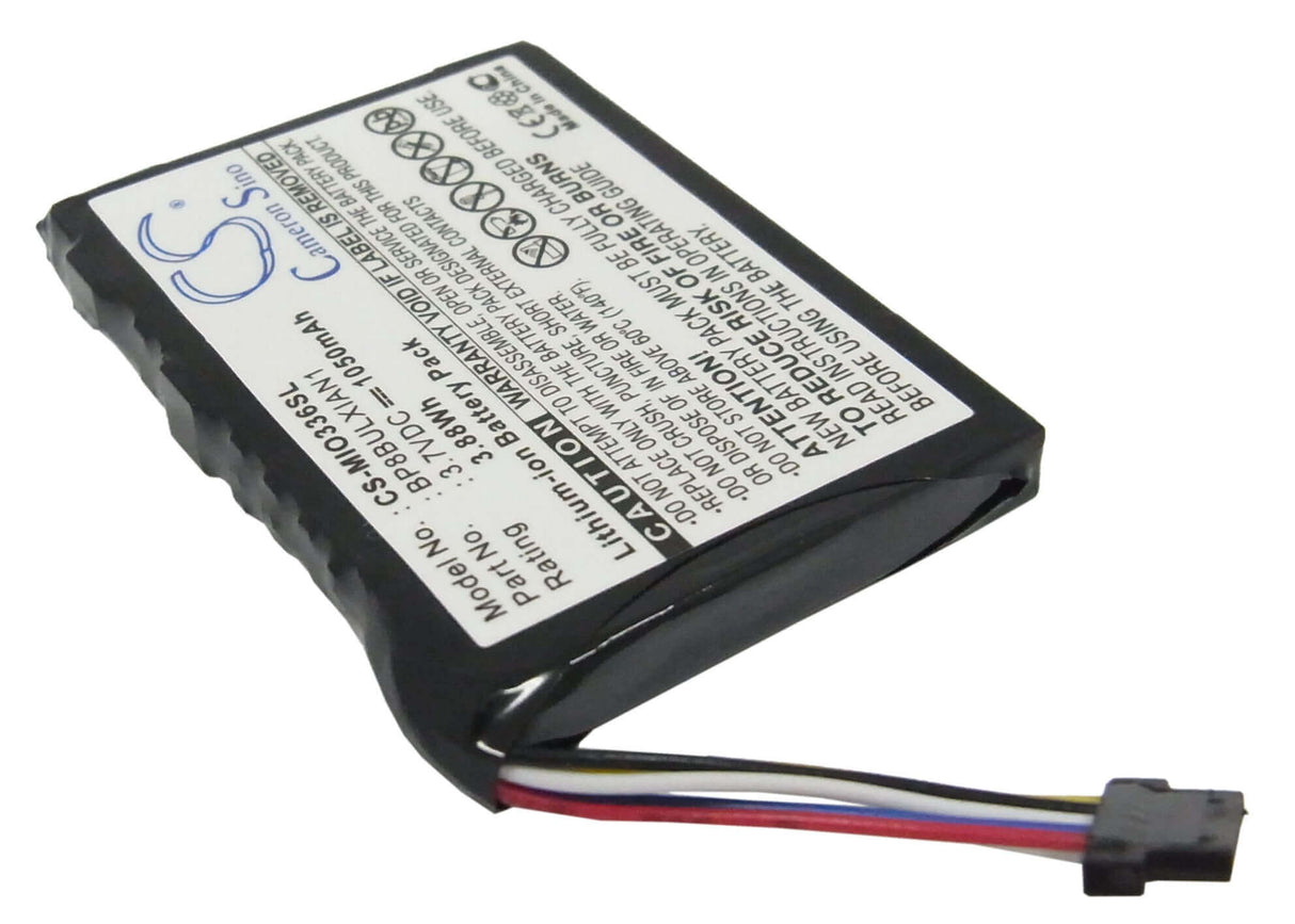 3.7V, Li-ion, 1050mAh, PDA battery fits Medion, Digiwalker, Rover, Viewsonic, Mitac, Tcm, Bp8bulxbian1, 950 Pna, 3.89Wh PDA, Pocket PC Cameron Sino Technology Limited