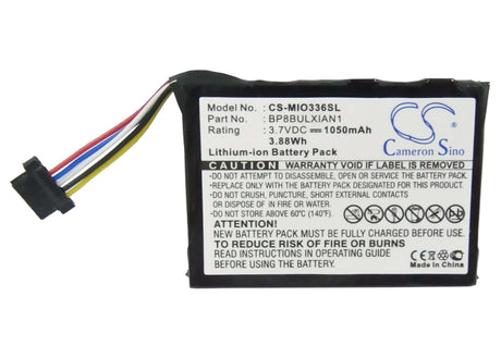 3.7V, Li-ion, 1050mAh, PDA battery fits Medion, Digiwalker, Rover, Viewsonic, Mitac, Tcm, Bp8bulxbian1, 950 Pna, 3.89Wh PDA, Pocket PC Cameron Sino Technology Limited