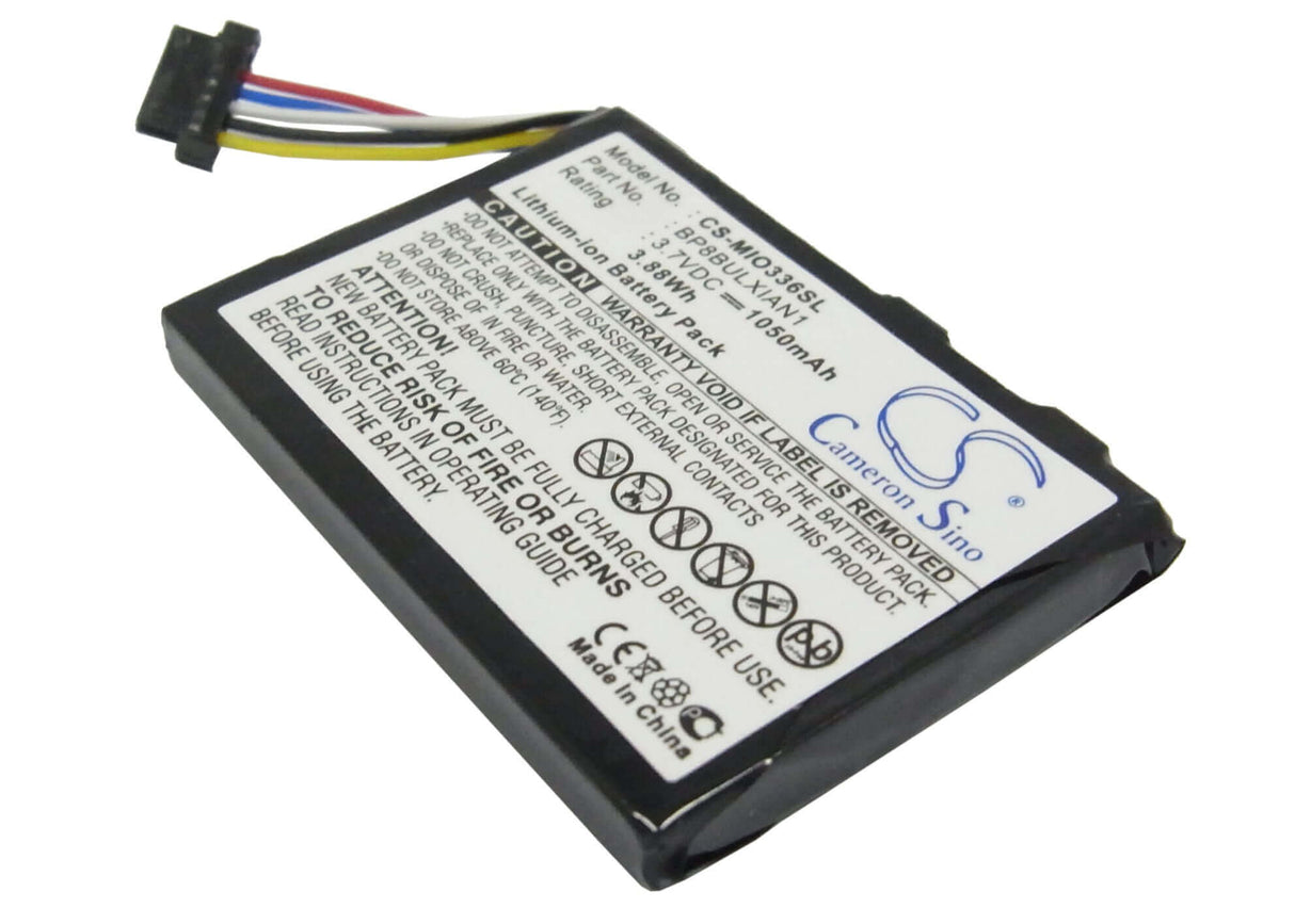 3.7V, Li-ion, 1050mAh, PDA battery fits Medion, Digiwalker, Rover, Viewsonic, Mitac, Tcm, Bp8bulxbian1, 950 Pna, 3.89Wh PDA, Pocket PC Cameron Sino Technology Limited
