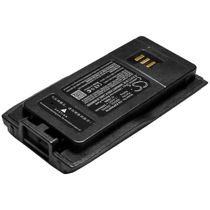 7.4V, Li-ion, 2400mAh, Two-Way Radio battery fits Vig, Diquea, Excera, Eb242l, Ep8000, Ep8100, 17.76Wh Two-Way Radio Cameron Sino Technology Limited